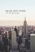 Dear New York Notebook, City Collection: Perfect Size 6"x9" 100 lined pages (doodles, notes, ideas, compositions) 1711048445 Book Cover