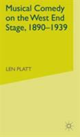 Musical Comedy on the West End Stage, 1890-1939 1403932255 Book Cover