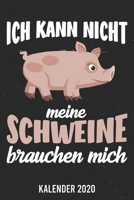 Kalender 2020: Schweine A5 Kalender Planer f�r ein erfolgreiches Jahr - 110 Seiten 1671865553 Book Cover