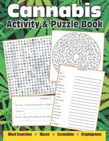 Cannabis Activity and Puzzle Book 1072555557 Book Cover