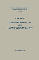 Structural Linguistics and Human Communication: An Introduction Into the Mechanism of Language and the Methodology of Linguistics 3540038884 Book Cover