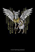 Ancient Mythology Notebook: Egyptian Cat Goddess Bastet Notebook 1080564292 Book Cover