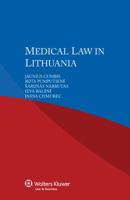 Medical Law in Lithuania 9403503211 Book Cover