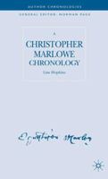 A Christopher Marlowe Chronology (Author Chronologies) 1403938156 Book Cover