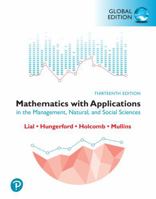 Mathematics with Applications in the Management, Natural and Social Sciences, Global Edition 1292726415 Book Cover