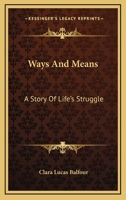 Ways and Means 143269328X Book Cover