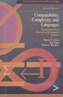 Computability, Complexity, and Languages: Fundamentals of Theoretical Computer Science (Computer Science and Scientific Computing) 0122063821 Book Cover