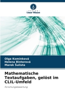 Mathematische Textaufgaben, gelöst im CLIL-Umfeld (German Edition) 6209328431 Book Cover