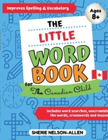 The Little Word Book For The Canadian Child: Blue B08Y3XFY5T Book Cover