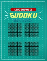 Libro enorme de Sudoku Medio a difícil: Una gran colección de rompecabezas para desafiarte a ti mismo y poner a prueba tu paciencia e inteligencia ... adolescentes amigables. B08R64MKBB Book Cover