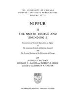 Nippur II: The North Temple and Sounding E 0918986044 Book Cover