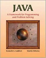Java(tm): A Framework for Programming and Problem Solving 0534951163 Book Cover