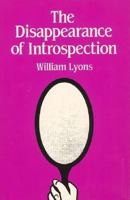 The Disappearance of Introspection 0262121158 Book Cover