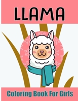 llama coloring books for girls: Llama design for coloring book/ Llama Sketch Book/ Llama Coloring Book B084P1XPZL Book Cover
