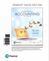 Horngren's Accounting: 2v 0133117413 Book Cover