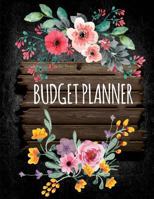 Budget Planner: Budgeting Book, Expense Tracker, Bill Tracker For 365 Days - Large Print 8.5"x11": Budget Planner 1973961989 Book Cover