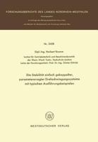 Die Stabilitat Einfach Gekoppelter, Parametererregter Drehschwingungssysteme Mit Typischen Ausfuhrungsbeispielen 3531024582 Book Cover