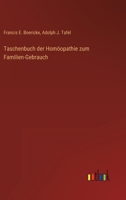 Taschenbuch der Homöopathie zum Familien-Gebrauch 3368614088 Book Cover