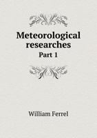 Meteorological Researches Part 1 551843412X Book Cover