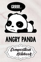 Composition Notebook: 110 Blank Lined Papers - 6x9 Personalized Customized Panda Composition Notebook Journal Gift For Panda Lovers 1676217673 Book Cover