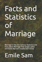 Facts and Statistics of Marriage: Marriage in the 21st Century: Statistics and Facts about Marriage That Single Ladies and Failed Married Couples Don’t Know B0CK3H4ZTP Book Cover