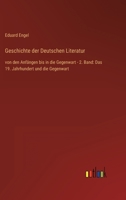 Geschichte Der Deutschen Literatur 3846025771 Book Cover