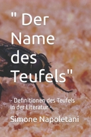 " Der Name des Teufels": - Definitionen des Teufels in der Literatur - B0CQMJFDZD Book Cover