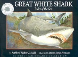 Great White Shark: Ruler of the Sea/Mini Book and 8" Plush Toy Set (Smithsonian Oceanic Collection) 1592491960 Book Cover