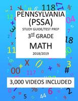3rd Grade PENNSYLVANIA PSSA, 2019 MATH, Test Prep:: 3rd Grade PENNSYLVANIA SYSTEM of SCHOOL ASSESSMENT 2019 MATH Test Prep/Study Guide 1727057856 Book Cover