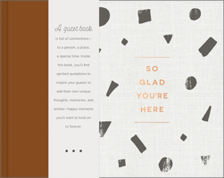 So Glad You're Here: An All-Occasion Guest Book 1946873047 Book Cover
