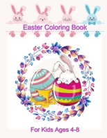 Easter Coloring Book Kids Ages 4-8: Easter Egg Coloring Book For Kids, Easter Egg Mandala Coloring Book B08YS627K3 Book Cover