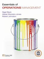 Essentials of Operations Management with Myomla 0273756192 Book Cover