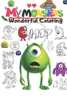 My Monsters: Wonderful Coloring B089CZ3YRP Book Cover