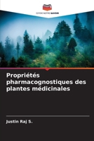 Propriétés pharmacognostiques des plantes médicinales (French Edition) 6209439519 Book Cover