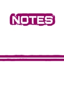 Notes: (5.25" x 8") Notebook 1655806041 Book Cover