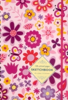 Sketchbook: Pink Flowers: 128-Page Unlined Pages 0754832252 Book Cover