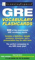 GRE Vocabulary Flash Review 1576857816 Book Cover