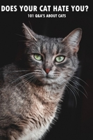 Does Your Cat Hate You? 101 Q&A's About Cats: Cat Hidden Internet Password Log Journal, Discreet Fake Password Record, Gag Gift 1677840560 Book Cover