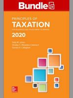 GEN COMBO LL PRINCIPLES OF TAXATION FOR BUSINESS & INVESTMENT PLANNING with CONNECT Access Card 1260696243 Book Cover
