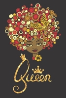 Melanin Queen: Black Girl Magic Record & Monitor Blood Pressure at Home. 6x9 Inches 100 Pages Log Book Daily Readings, Comment Notes, Black Queen, Pride African American DNA, Black And Educated 1651596328 Book Cover
