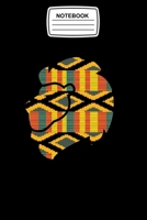 Notebook: Lion African Animal, Ghana Style Journal Notebook Blank Lined Ruled 6x9 120 Pages 1661344437 Book Cover