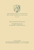 Der Begriff Christlich-Sozial: Seine Geschichtliche Und Theologische Problematik 3663002411 Book Cover