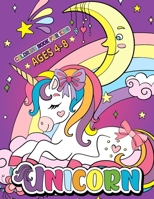 Unicorn Coloring Book: Magical Unicorn Coloring book for kids age 4-8 1794740716 Book Cover