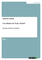 Can Market be Truly Global? 3656185700 Book Cover
