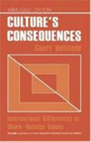 Cultures Consequences: International Differences in Work-Related Values 080391444X Book Cover