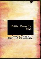 British Verse for Boys 1120268419 Book Cover
