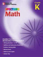 Spectrum Math, Grade K 1561899003 Book Cover