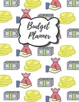 Budget Planner : Monthly and Weekly Home Finance and Bill Organizer, Expenses Tracker, Budget Log Book, Jurnal for Money Savings 1708866841 Book Cover
