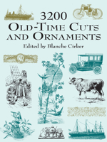 3200 Old-Time Cuts and Ornaments 0486417328 Book Cover