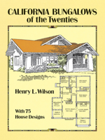 California Bungalows of the Twenties 0486275078 Book Cover